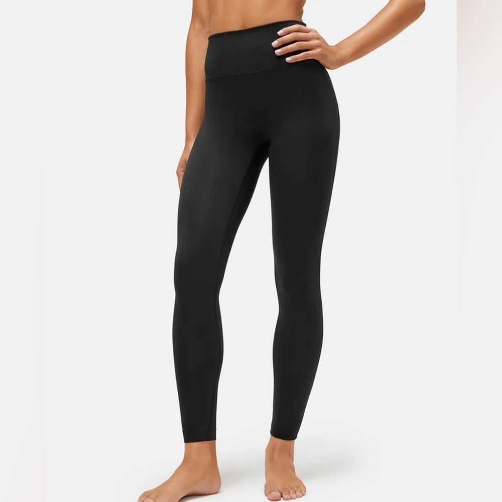 Outdoor Voices 7/8 leggings Black Midrise Athletic Activewear Yoga Size S